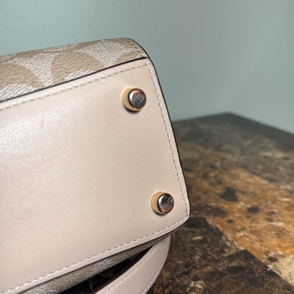 Coach Morgan Signature Canvas Messenger Crossbody Bag - Picture 12 of 16